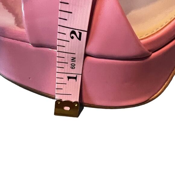 Madden Girl Omega Pink Platform Heeled Sandals Size 10 - Picture 10 of 10